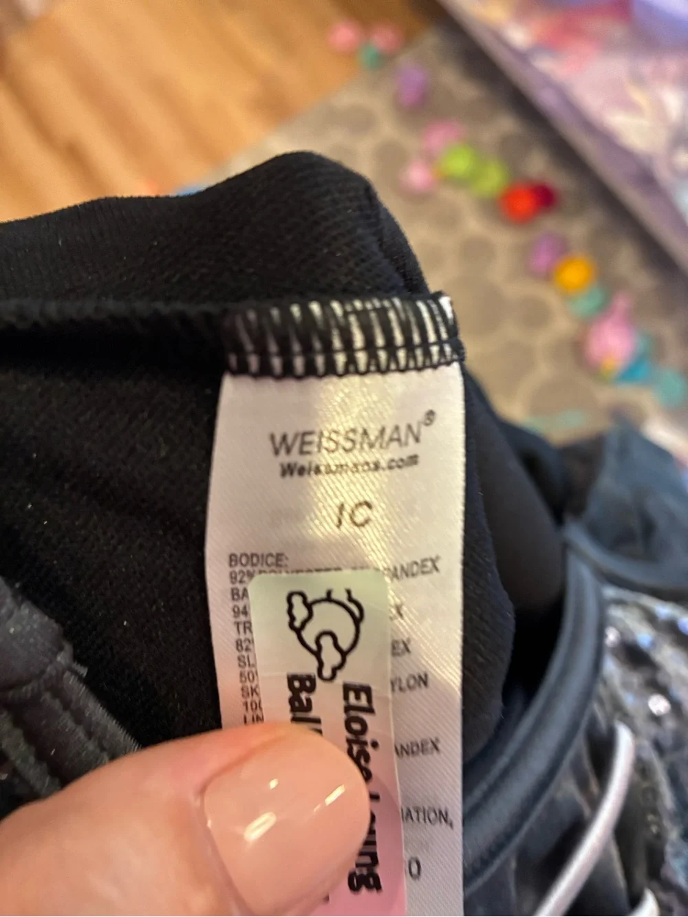 Weissman I Wouldn’t Mind Girls Dance Costume